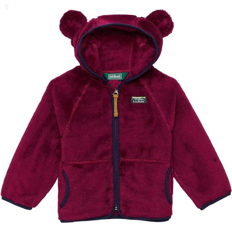 L.L.Bean Hi-Pile Fleece Jacket (Infant) Rich Berry ID-t1o7oujN - Click Image to Close