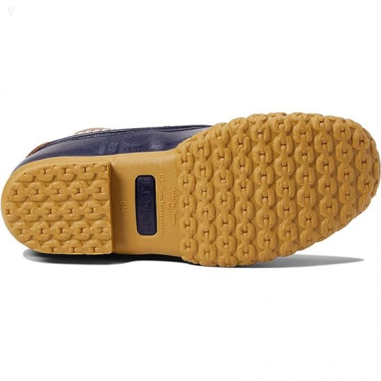 L.L.Bean 8\\ Tan/Navy ID-WGou7Z3V