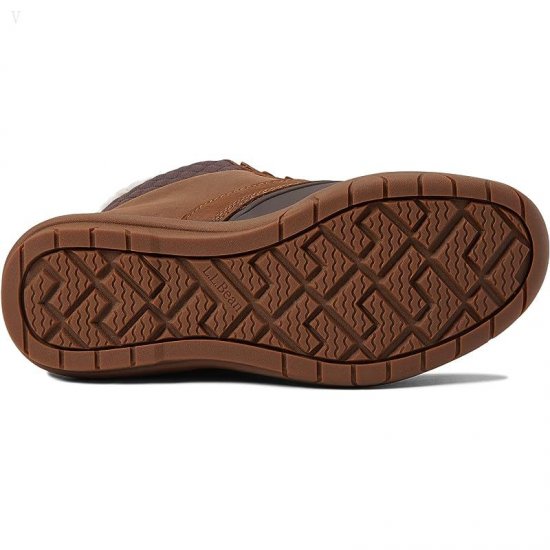 L.L.Bean Storm Chaser Lace Boot 5 Toasted Coconut/Bean Boot Brown ID-GsN8m1WM