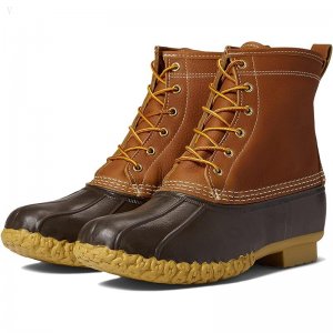 L.L.Bean Bean Boot 8\ Tan/Brown/Gum/Apple Cinnamon ID-bhrkXPoP