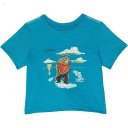 L.L.Bean Graphic Tee Short Sleeve Glow in The Dark (Toddler) Aquamarine Paddle Bear ID-e6Hn3FSB