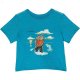 L.L.Bean Graphic Tee Short Sleeve Glow in The Dark (Toddler) Aquamarine Paddle Bear ID-e6Hn3FSB