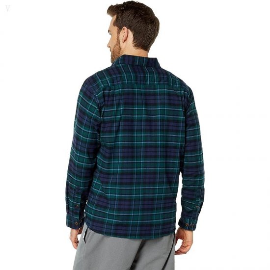 L.L.Bean BeanFlex All Season Flannel Shirt Long Sleeve Traditional Fit MacCallum ID-0BtakcMy