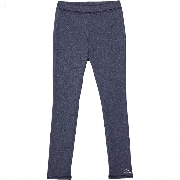 L.L.Bean Mountain Fleece Leggings II (Big Kids) Carbon Navy Heather ID-pvUmxH3B - Click Image to Close