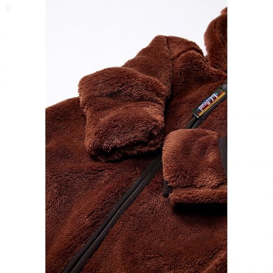 L.L.Bean Hi-Pile Fleece Bunting (Infant) Dark Barley ID-bUO3MARA