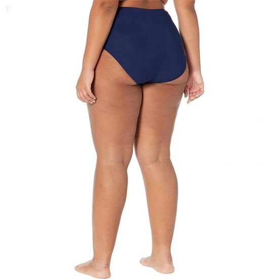 L.L.Bean Slimming Swimwear Brief High-Waisted Darkest Navy ID-bmHrZQsI