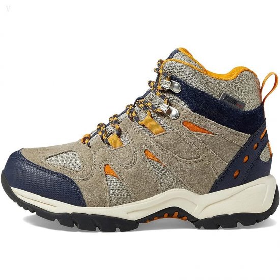 L.L.Bean Trail Model Hiker Water Resistant (Toddler/Little Kid/Big Kid) River Rock/Classic Navy ID-Nc2cdwgI