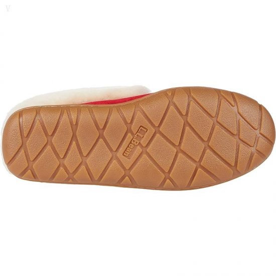 L.L.Bean Wicked Good Moccasins Dark Red ID-Ug5puu3g