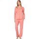 L.L.Bean Super Soft Shrink-Free Button Front Pajama Set Peach Sherbet ID-GmtS5IlL