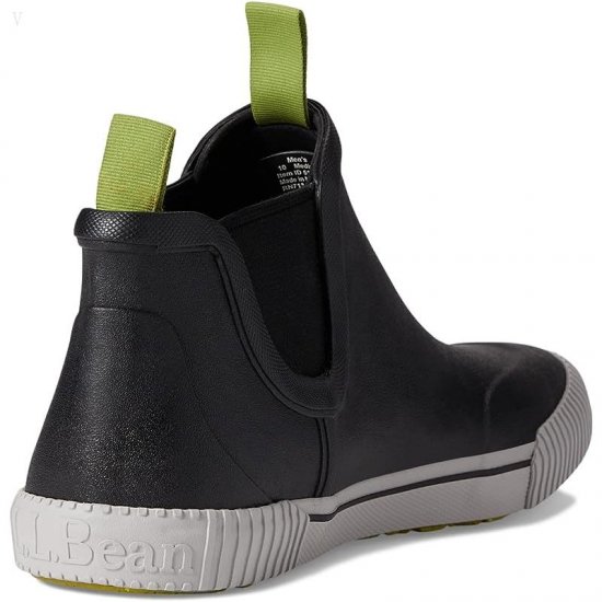 L.L.Bean Wellie Sport Rubber Chelsea Black ID-tZ8v9AYo
