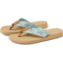 L.L.Bean Maine Isle Flip-Flop Sara Fitz Woven Aqua Teal Lobster ID-ZILGN8kq