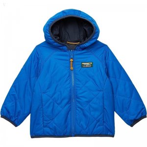 L.L.Bean Mountain Bound Reversible Hooded Jacket (Infant) Deep Sapphire/Carbon Navy ID-rdHobSI2