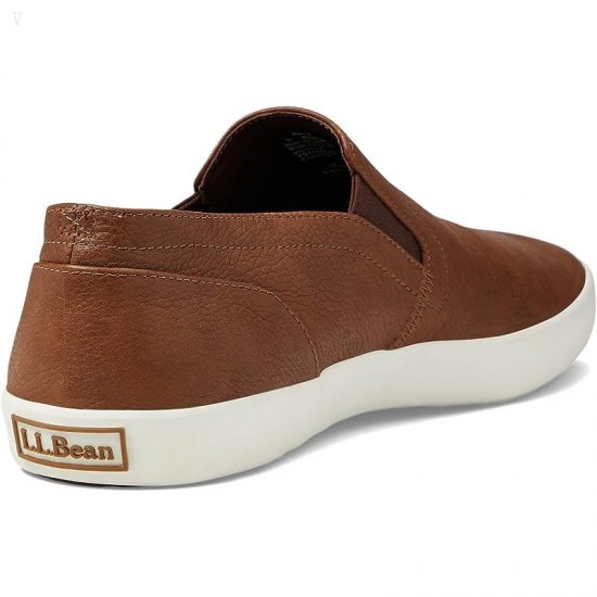 L.L.Bean Mountainville Slip-On Shoe Leather Dark Cocoa ID-K8RxEnV3