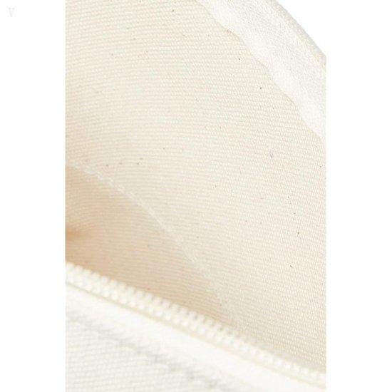 L.L.Bean Maine Canvas Zip Pouches Bright Navy Buffalo ID-0Lm1fOfs