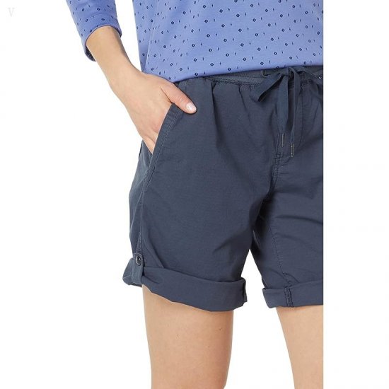 L.L.Bean Ripstop Pull-On Shorts Carbon Navy ID-zbfSWlRb
