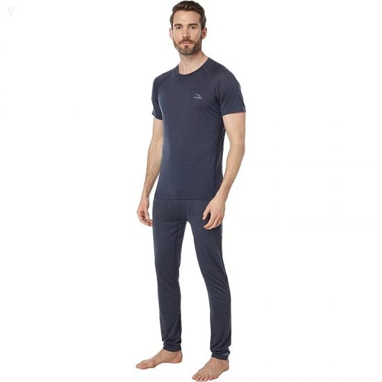 L.L.Bean Cresta Ultralight 150 Short Sleeve Crew Alloy Gray ID-QN3s2Ee9