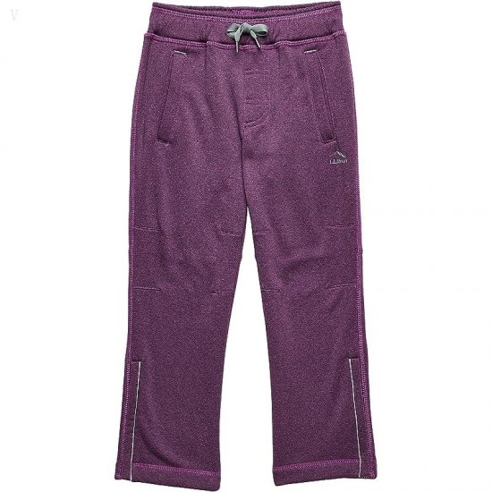 L.L.Bean Mountain Fleece Pants (Big Kids) Plum Grape ID-VyW1VuxB