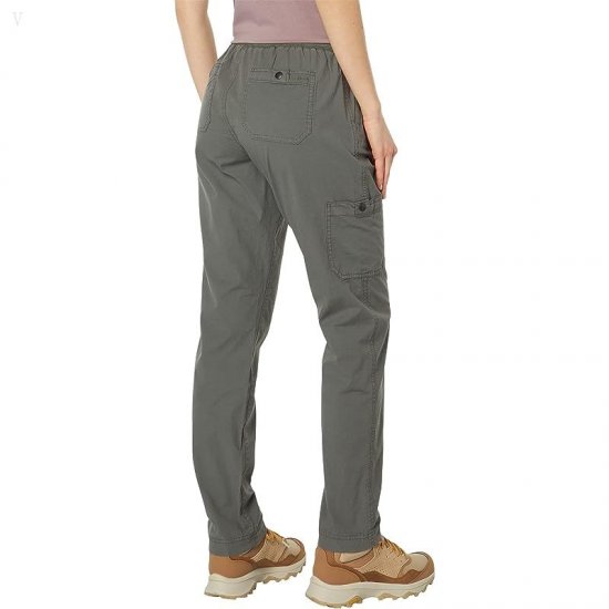 L.L.Bean Ripstop Pull-On Pants Dark Taupe ID-Yq8GbNAs