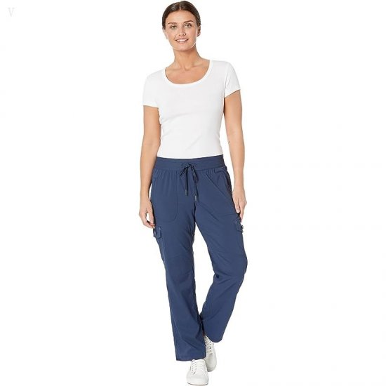 L.L.Bean Petite Vista Camp Pants Nautical Navy ID-hXtZQaCc