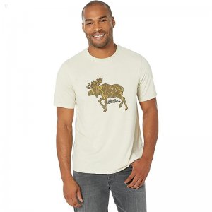 L.L.Bean Hunter's Graphic Tee Clay ID-Xg8oeGLp