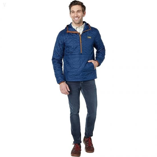 L.L.Bean Katahdin Insulated Pullover Regular Mariner Blue ID-sEZQM4Wv