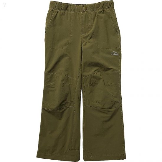 L.L.Bean Cresta Hiking Pants Lined (Little Kids) Kelp Green ID-mqLd0fjz