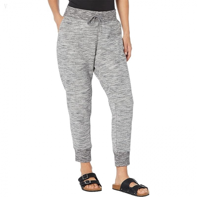 L.L.Bean Petite Bean's Cozy Joggers Marled Light Gray Marl ID-pF3MqIMY - Click Image to Close