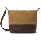 L.L.Bean Waxed Canvas Crossbody Dark Khaki ID-p80NQqJ5
