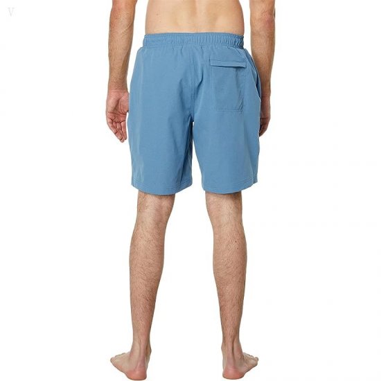 L.L.Bean Vacationland Stretch Swim Trunks 2.0 Solid Bayside Blue ID-zos2xmG4