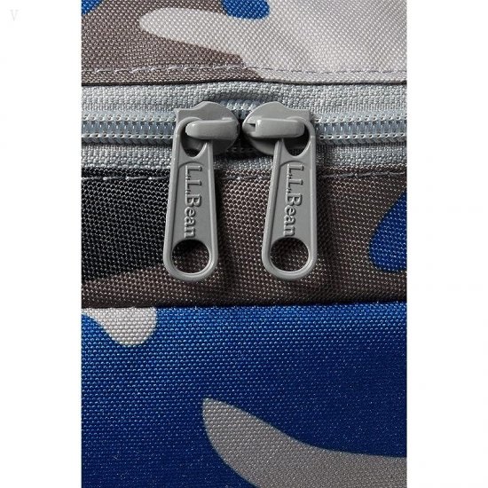 L.L.Bean Personal Organizer Toiletry Kit (Little Kids/Big Kids) Ocean Blue Camo ID-3v69XuNB