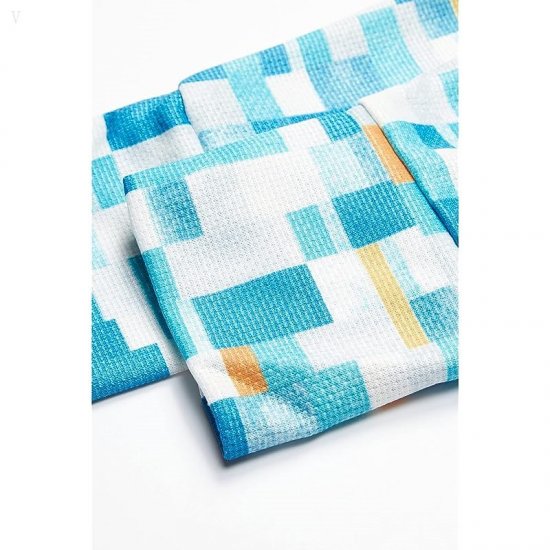 L.L.Bean Wicked Warm Midweight Underwear Bottoms Print (Big Kids) Astral Blue Geo ID-QAFAIIVz