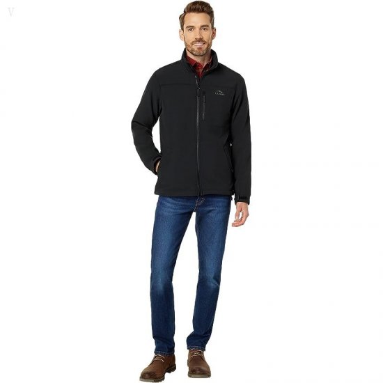 L.L.Bean Windproof Softshell Black ID-YuQhI3B1