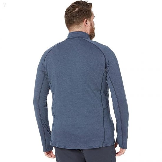 L.L.Bean Midweight Base Layer 1/4 Zip - Tall Carbon Navy ID-1wnRZe1L