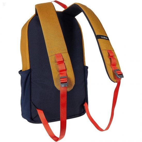 L.L.Bean Mountain Classic Cordura Pack Classic Navy/Antique Gold ID-9xmHuYHI