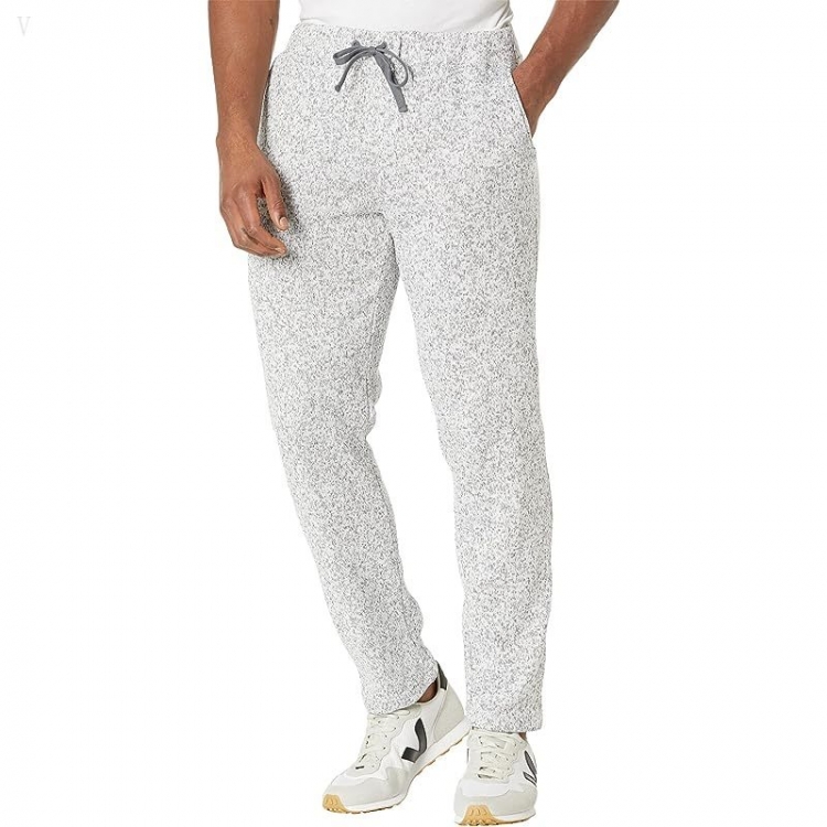 L.L.Bean Lightweight Sweater Fleece Pants Regular Light Gray Heather ID-66LIMqF8 - Click Image to Close
