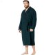 L.L.Bean Scotch Plaid Flannel Robe Sherpa Lined Tall Black Watch ID-JgoFXerJ