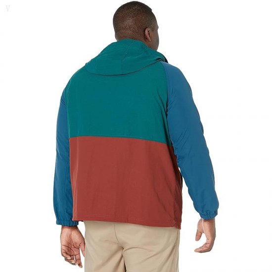 L.L.Bean Mountain Classic Anorak Multicolor - Tall Spruce/Tuscan Olive ID-ZkhVG7yB