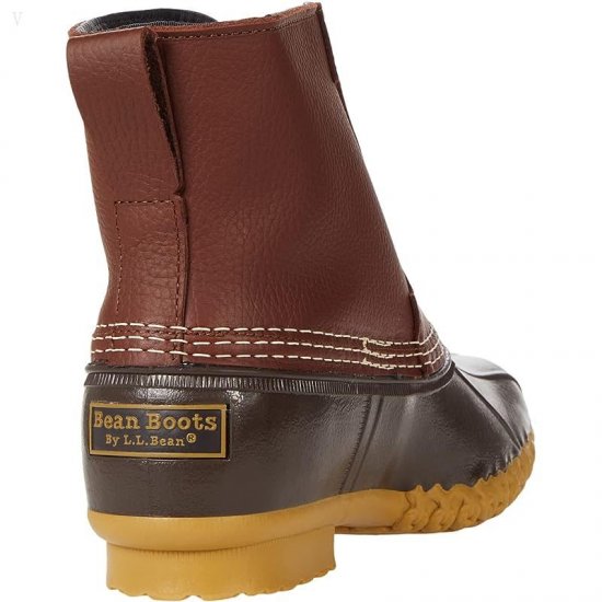 L.L.Bean Bean Boot 8\\ Maple/BBB/Gum/Rust Orange Plaid ID-A3JYzGpS