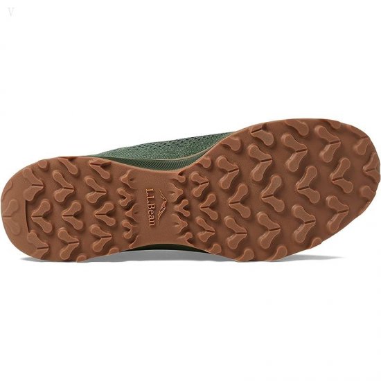 L.L.Bean Elevation Trail Runner Water Resistant Forest Shade/Dark Citron ID-7nQoCIbL