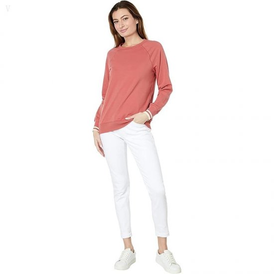L.L.Bean 24/7 Sweats Crew Sienna Brick ID-aQE646gI