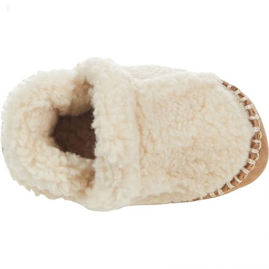 L.L.Bean Cozy Slipper Bootie (Toddler) Natural ID-omtFtkFO