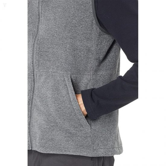 L.L.Bean Mountain Classic Fleece Vest Charcoal Heather ID-rZpLza04