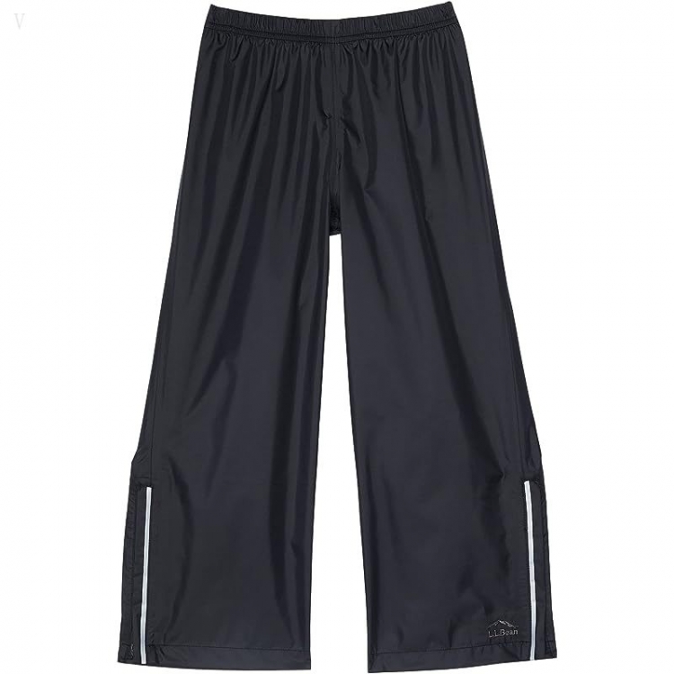 L.L.Bean Trail Model Rain Pants (Little Kids) Black ID-sc34pRTg - Click Image to Close