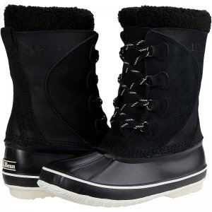 L.L.Bean Snow Boot Lace-Up Black/Sailcloth ID-7P4yUV9Y