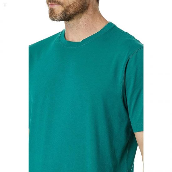 L.L.Bean Carefree Unshrinkable T-Shirt without Pocket Short Sleeve Antique Green ID-HexZM6gQ