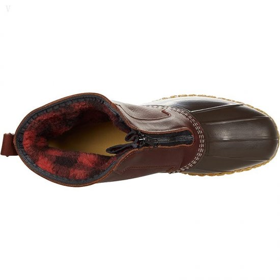 L.L.Bean Bean Boot 8\\ Dark Earth/Bean Boot Brown/Gum/Rust Orange ID-f7BWPuJr