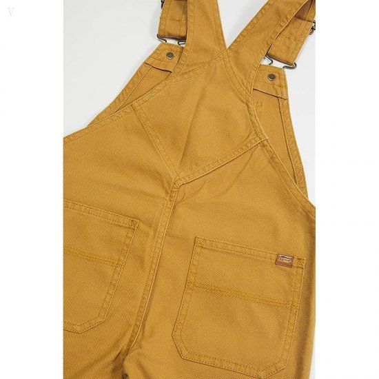 L.L.Bean Rugged Utility Overalls (Big Kids) Marsh Brown ID-4LREBBTL