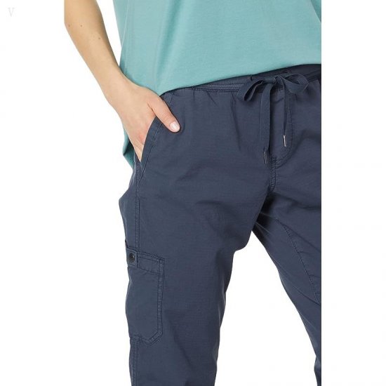 L.L.Bean Ripstop Pull-On Pants Carbon Navy ID-kNYbgZ4a
