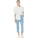 L.L.Bean Lakewashed Chino Pull-On Chambray Pants Ankle Chambray ID-7nUVKHqF