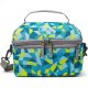 L.L.Bean Flip Top Lunch Box III Print Citron Geo Prizm ID-rGw3ejz0